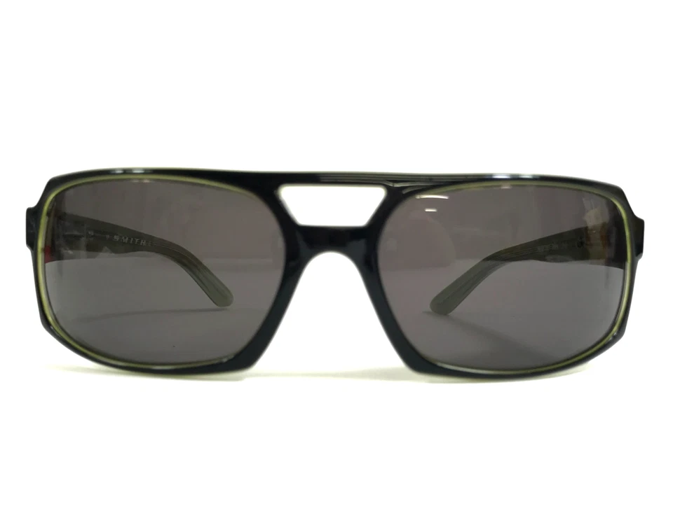 Gafas de sol Smith vintage HEMI TLT marcos negros lima con lentes de vidrio gris oscuro Foto 2 de 4