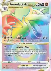 Aerodactyl VSTAR 199/196 Lost Origin Rainbow Secret Rare