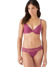 B.tempt'd by Wacoal B.wow'd Push-up Bra Raspberry coulis Size 36DD NWT