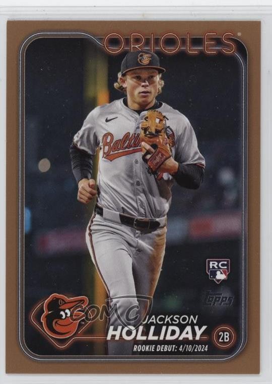 2024 Topps Update Rookie Debut Gold 480/2024 Jackson Holliday #US97 1t6i