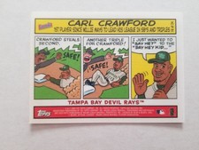 2005 Bazooka Comics #16 Carl Crawford - NM-MT