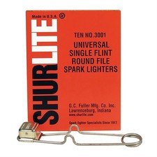 ShurLite 3001 Univ Single Flint Round Spark Lighters pk10