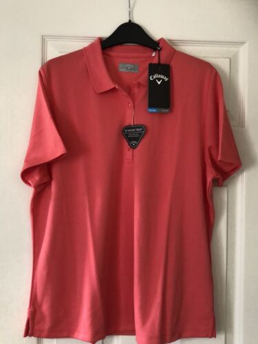 Callaway Golf Ladies Size 16 Swing Tech Polo Shirt NEW - Imagen 1 de 5