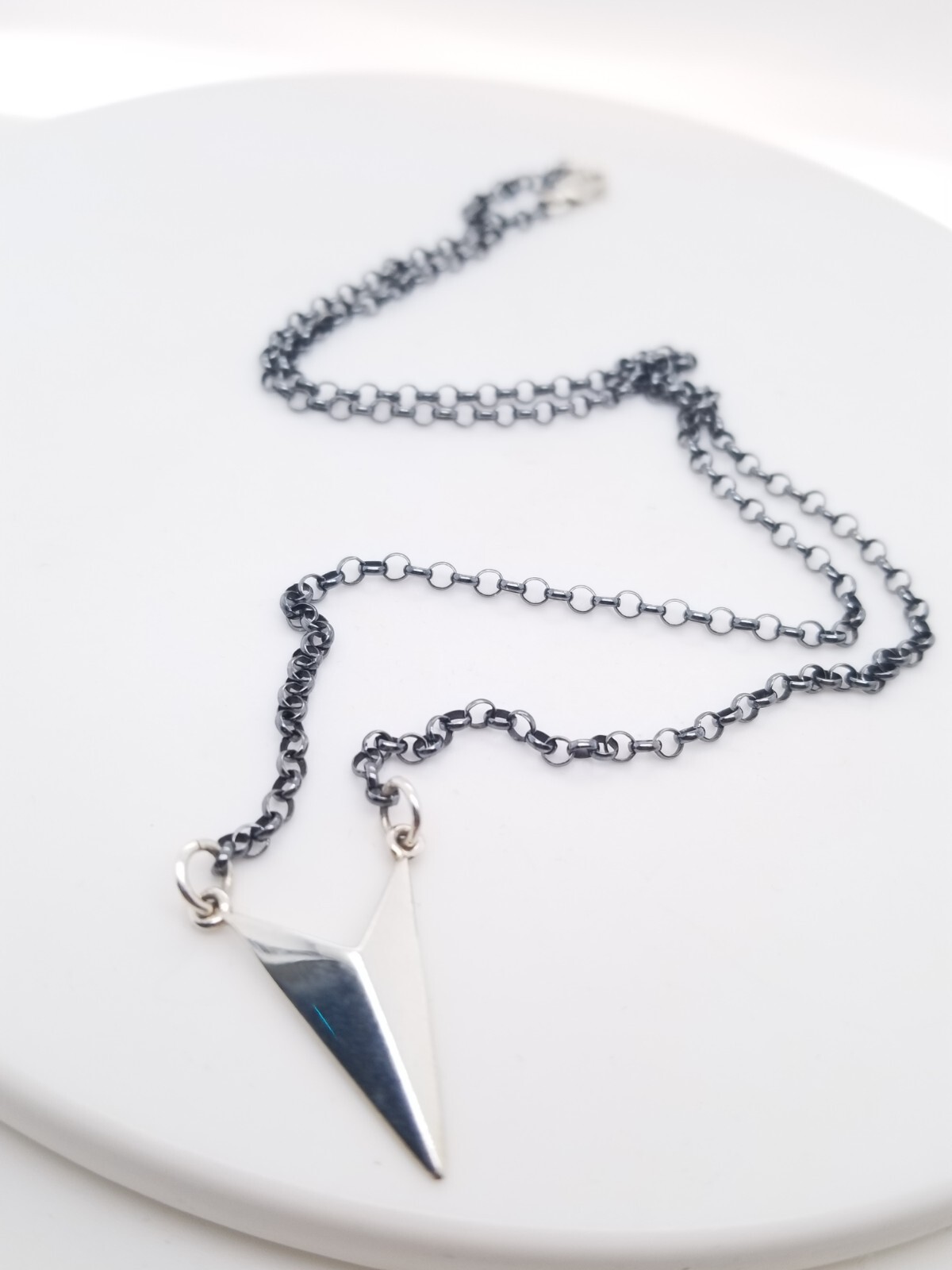 LeSilveStone Solid 925 Sterling Silver Chain & Ar… - image 4