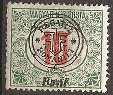 Neu-Rumänien 1919 Portomarke 6 ** Postfrisch mit Knitter