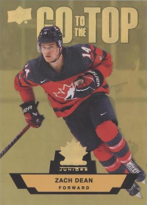2023 Upper Deck Team Canada Juniors - Zach Dean #GT-7 - 1 of 1