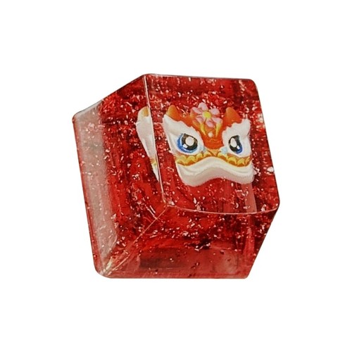Resin Keycap OEM Height for MX Mechanical Keyboard Chinese Style Lion Design - Picture 3 of 12