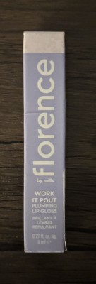 Florence by Mills Work It Pout Plumping Lip Gloss Pink Wink 0.27 oz/8 ml