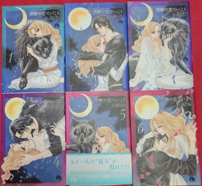 Kindan no koi de ikou Japanese Manga pocket edition Vol.1-6 Full set From Japan