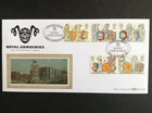 GB Benham 1998 The Queen's Beasts Set on Armouries First Day Cover - Leeds S/H/S