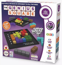 The Genius Square   Game of the Year Award Winner 60000 Solutions STEM Puzzle