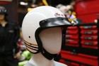 <!--F#f_0-->Indian Motorcycle White Retro Open Face Helmet with Stripes <!--F/-->