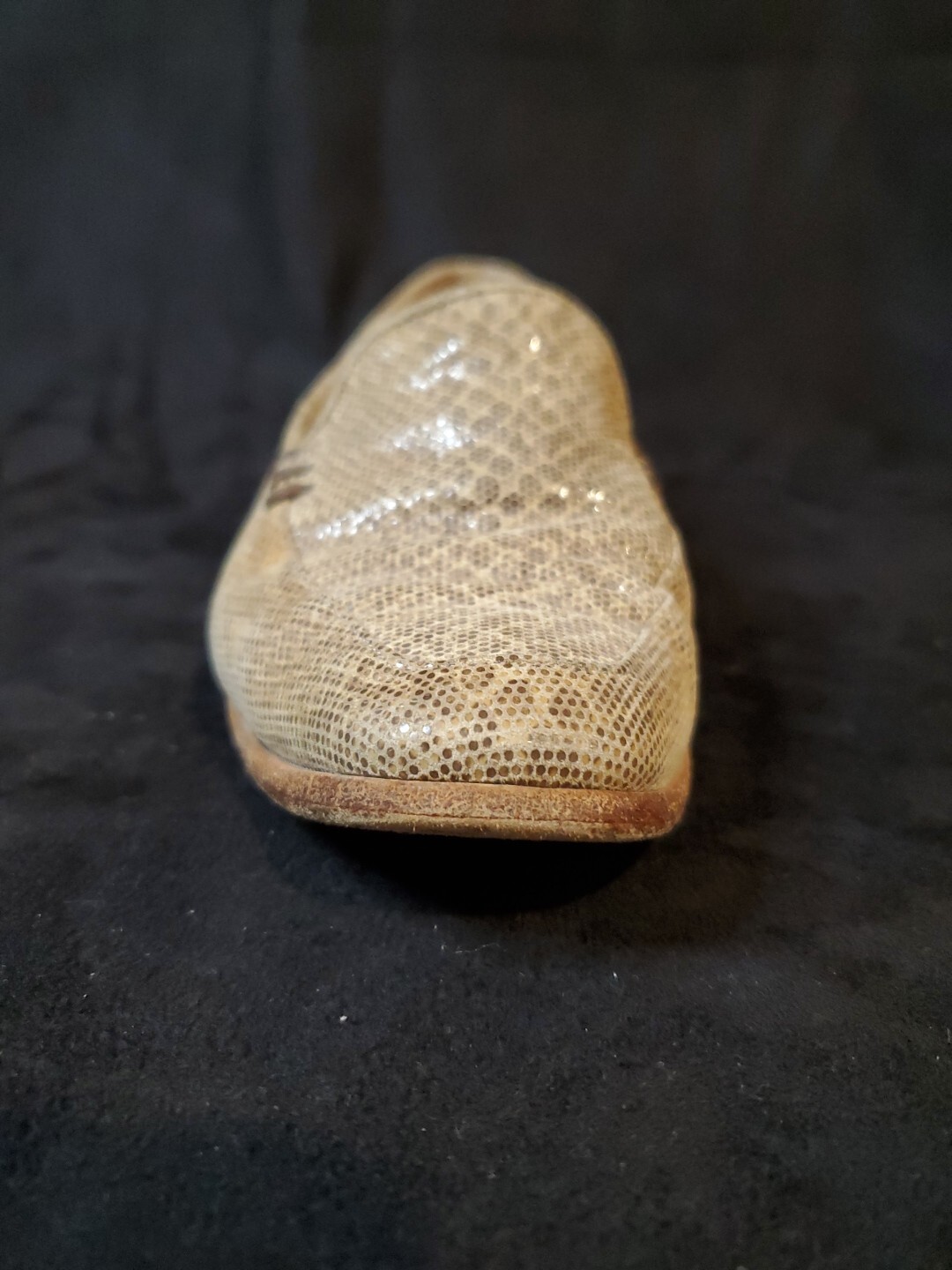 ELLEN TRACY Womens Size 6B Python Snake Faux Leat… - image 3