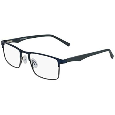NEW FLEXON JUNIOR J4002 412 Navy Eyeglasses 52mm with Titanium Bridge & Case