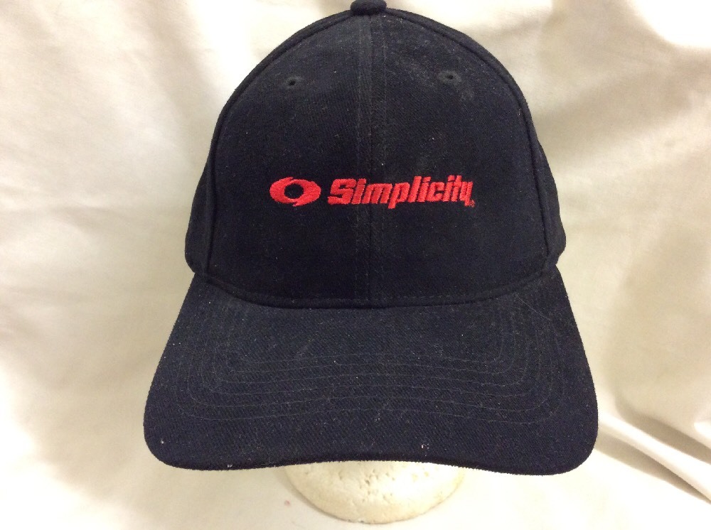 Baseball Cap Simplicity Retro Slide Adjuster Vintage Rare Ra