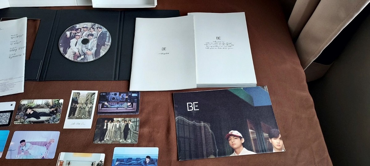 BTS BE (Deluxe Edition) CD / Poster Photocard Box Set K-Pop
