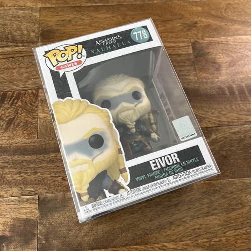 Funko Pop! Eivor Assassin's Creed Valhalla 776 778 Ubisoft Misprint W/ Protector