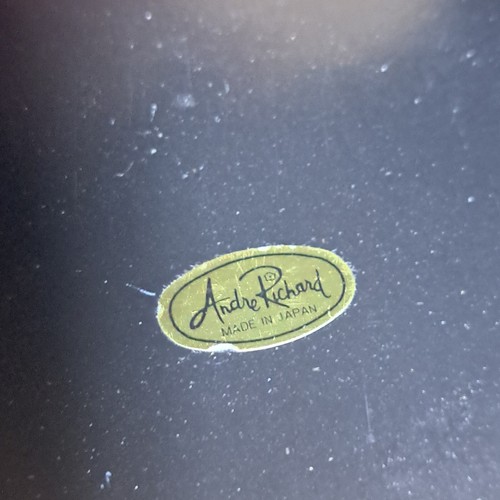 Scatola in tessuto quadrata vintage Andre Richard Ducks sotto ombrello, Giappone - Foto 7 di 7