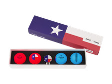 Volvik Vivid Texas State Edition Golf Balls - 4 Pack - High Visibility 2.0