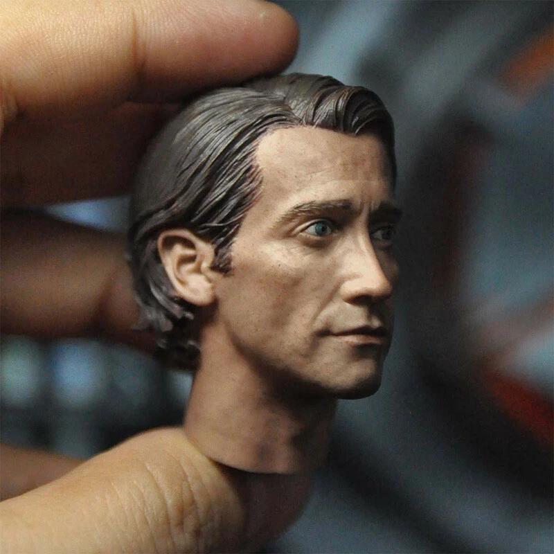 Delicada pintura escala 1/6 Nightcrawler Jake Gyllenhaal cabeza esculpida ajuste figura 12" Foto 2 de 3