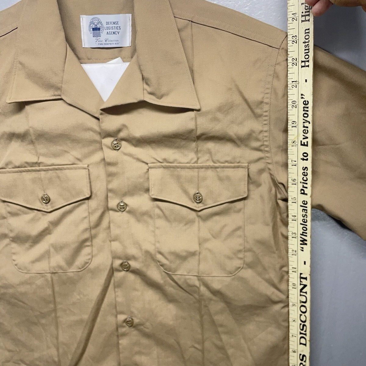 US Military Men's Khaki Shirt, Size 16 - 8405-01-515-8976 | eBay US Military Men's Khaki Shirt, Size 16 - 8405-01-515-8976 | eBay