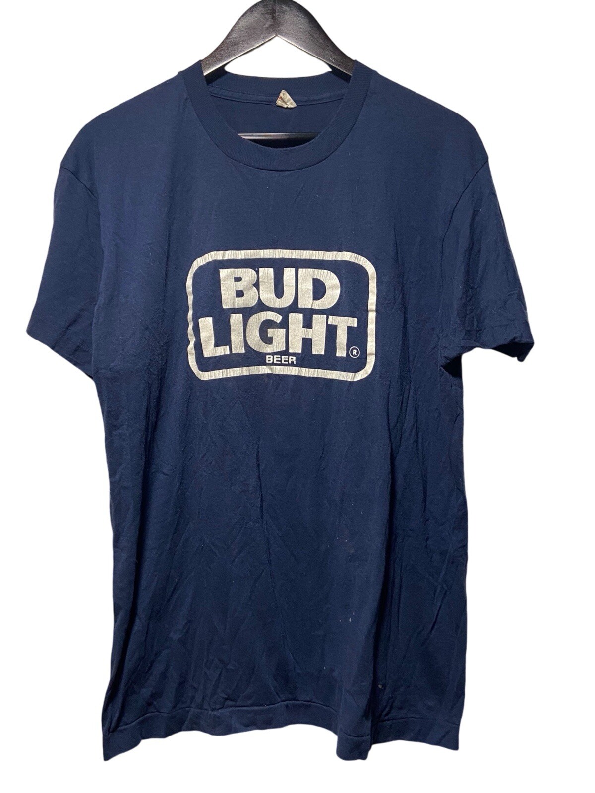 FILA T shirt promozionale vintage anni 80 Bud Light Miami Rowing Club sponsor punto singolo USA