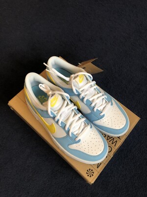 nike dunk blue chill yellow strike