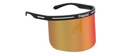 NEW Polaroid Sunglasses PLD 7038/S Polarized Special Shape Sunglasses, Black Red