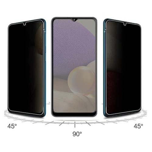For Samsung Galaxy A36 Privacy Screen Protector, Anti Spy Tempered Glass Cover - 第 7/11 張圖片