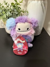 Squishmallow 5 Eden Bigfoot W Hearts Valentine