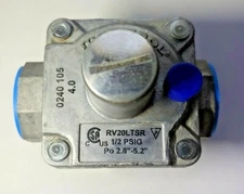 MAXITROL Gas Regulator RV20L 3/8" inlet 3/8" outlet NATURAL 2.8-5.2" NG pressure