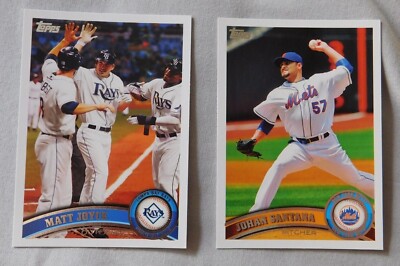 2011 Topps Baseball #1-220 Baseball Card Pick one