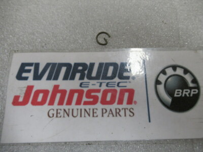 E125 Johnson Evinrude OMC 120960 Circlip OEM New Factory Boat Parts