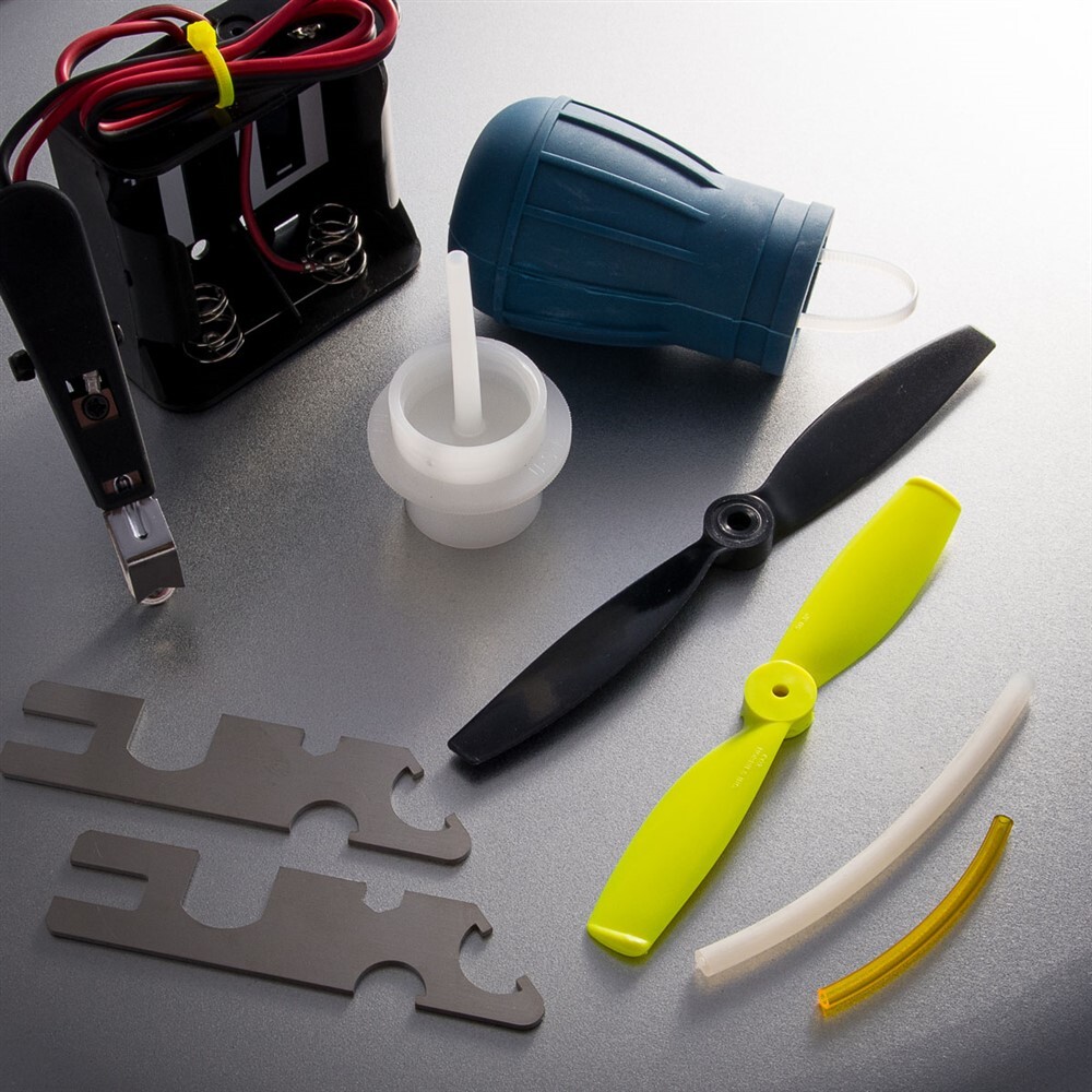 Main Engine Accessories For Cox .049 Model Engine Accessory Kit Battery Box Wrench Fuel Pump ...