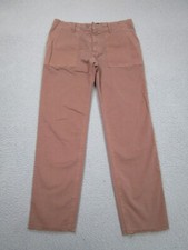 Nili Lotan Pants Womens 30 waist Brown Chore Utility Jenna Ankle Straight Luxury