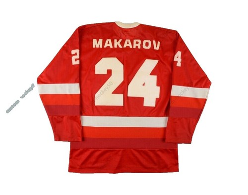 Vintage 80s CCCP Soviet Union Home CCM Jersey Size Men's L CLERKS