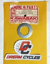 NOS GENUINE KAWASAKI F9 F5 F81M F8 PRIMARY CRANK PINION 18MM LOCK WASHER NEW