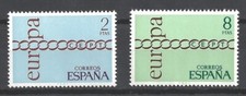 Europa 1971 - ESPAGNE 1686/7 - Neuf** sans charnière - 132C*