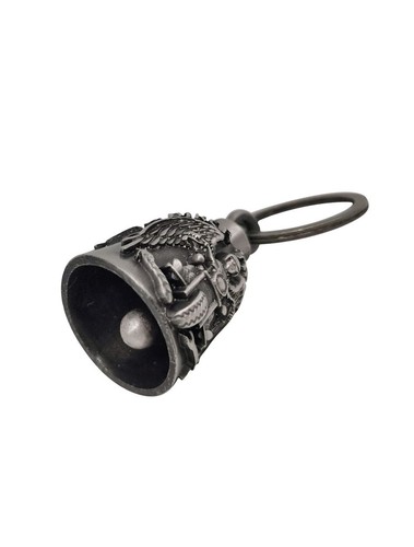 Motorcycle Bell Good Luck Biker Gremlin 3D w Bag Legend Card Impact Resistant - Picture 19 of 178