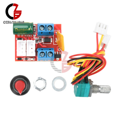 DC Motor PWM Speed Controller 3V6V12V24V35V Speed Control Switch Mini LED Dimmer