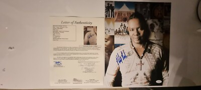 Earth Wind Fire Philip Bailey Photo JSA LOA CC28060 signed/autograph/signiert