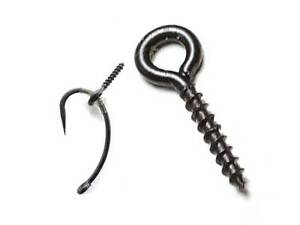 10 x Bait Screws with Link Loops 20 x Hook Stops Carp Fishing Tackle Chod Rigs