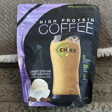 High Protein Iced Coffee, Sweet Cream, 17.8 oz (504 g) 02/27