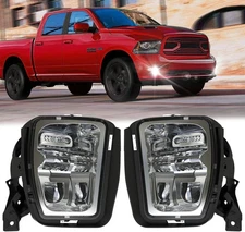 Z-OFFROAD New Version LED Fog Lights Silver fog lights for ram 1500 