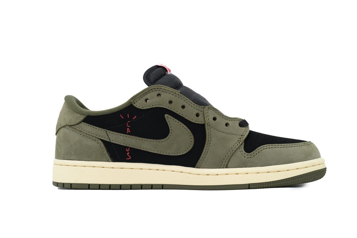 Buy Size 8.5 - Travis Scott x Air Jordan 1 OG SP Low Black Olive