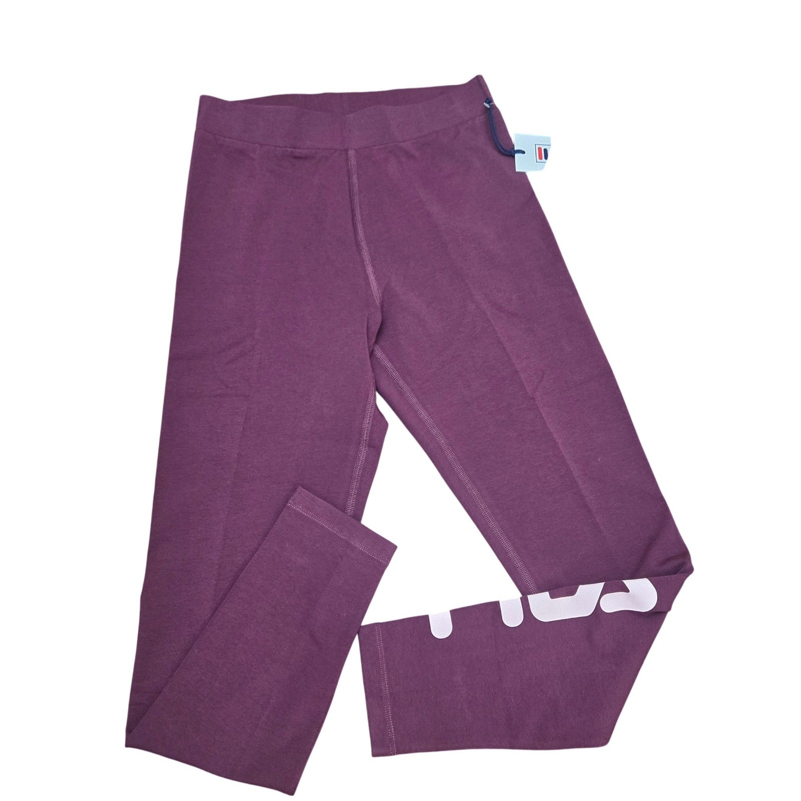 Leggings Fila Elora tempo libero Activewear logo viola leggings taglia S