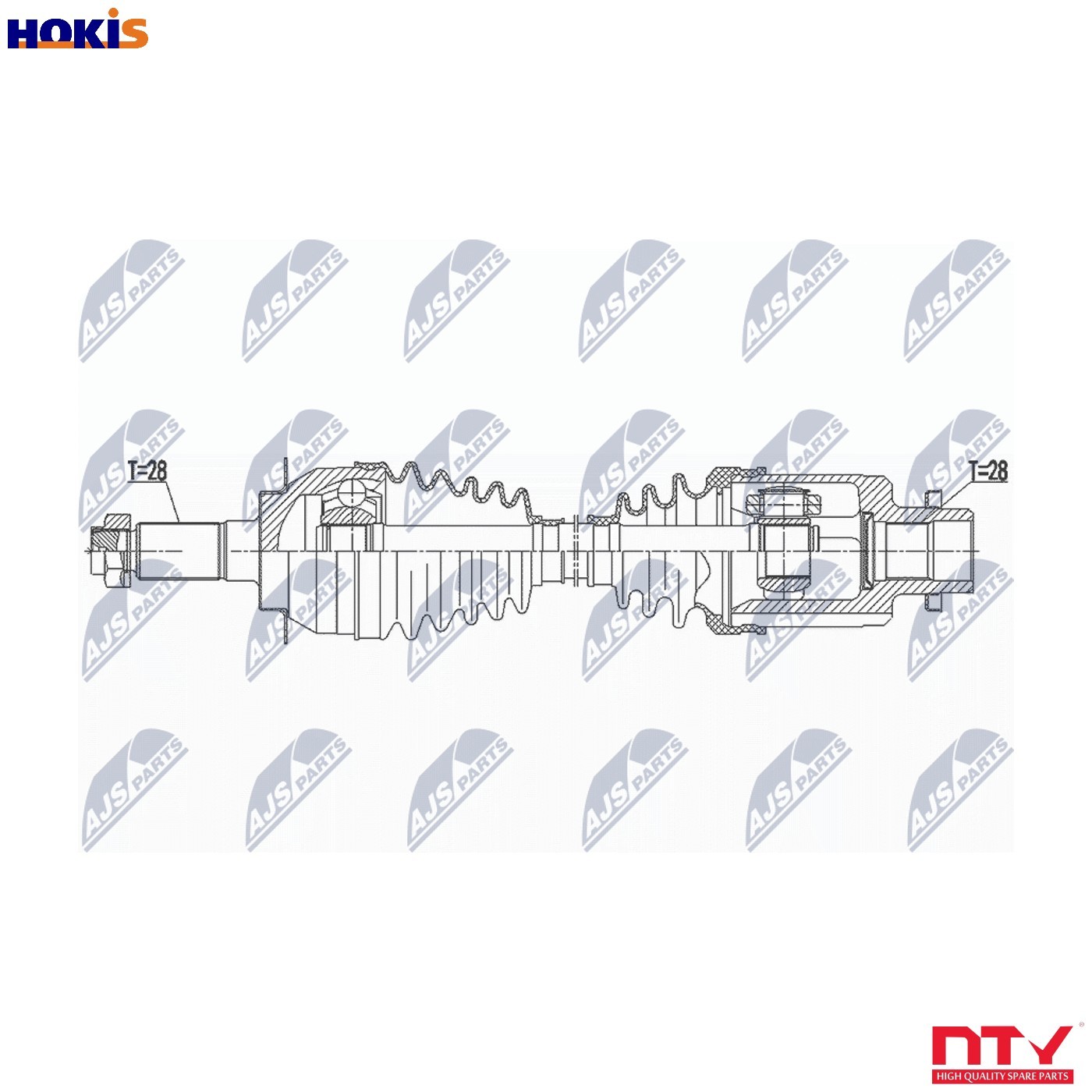 Fits NTY NPW-SU-039 DRIVESHAFT - Image 8