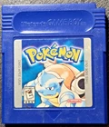 NINTENDO GAME BOY ~ POKEMON BLUE VERSION ~ CARTRIDGE and CASE