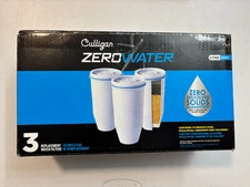 3 Pack ZeroWater 5 Stage Advanced Filtration Replacement Filters for Pure Water