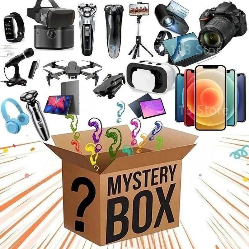 Caja Box Sorpresa Mystery Productos Electrónicos de Calidad ' Mystery Smart
